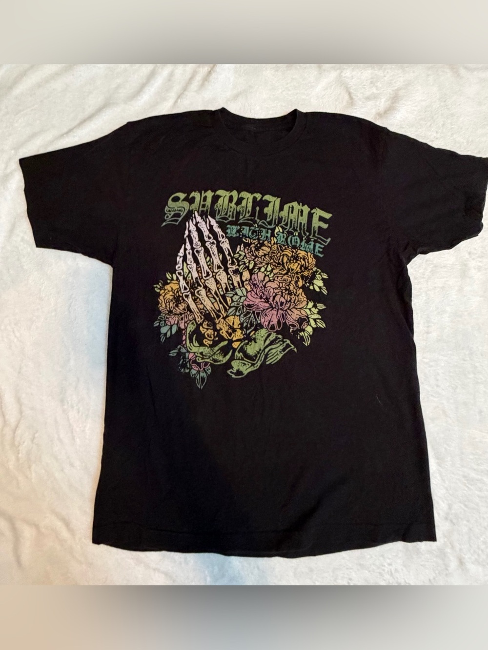 Sublime With Rome Summer 2022 World Tour Black Graphic Band T-Shirt Men’s L